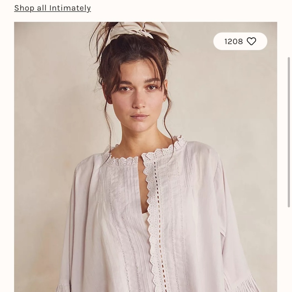 Free People Intimately Night Fall Sleep shirt